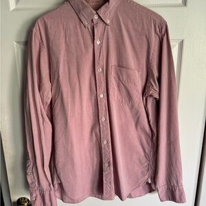 J. Crew Men's Nantucket Red Button-Down Shirt